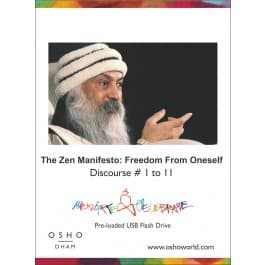The Zen Manifesto: Freedom From Oneself Discourse # 1 to 11 in Pen Drive